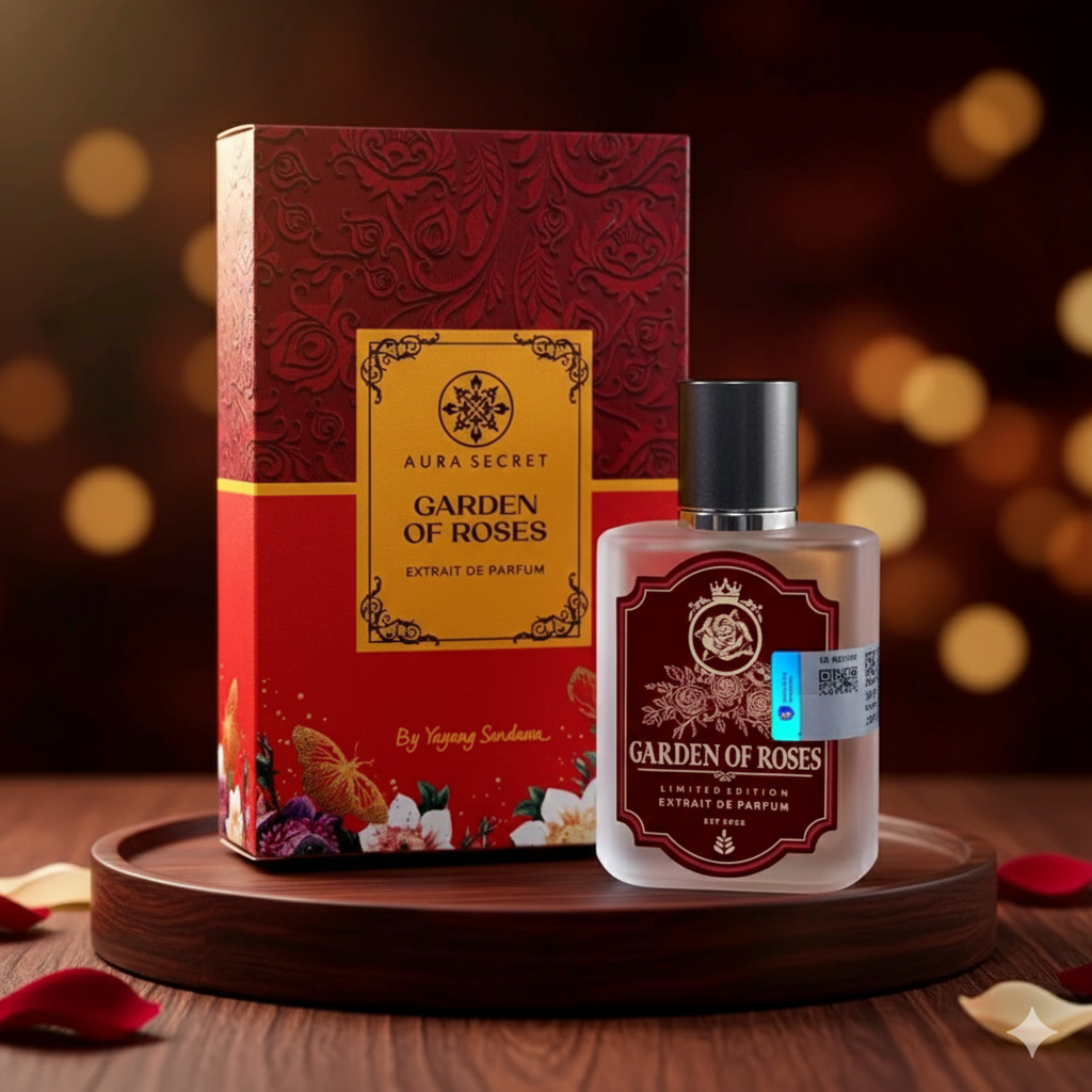 PARFUM AURA GARDEN  OF ROSES