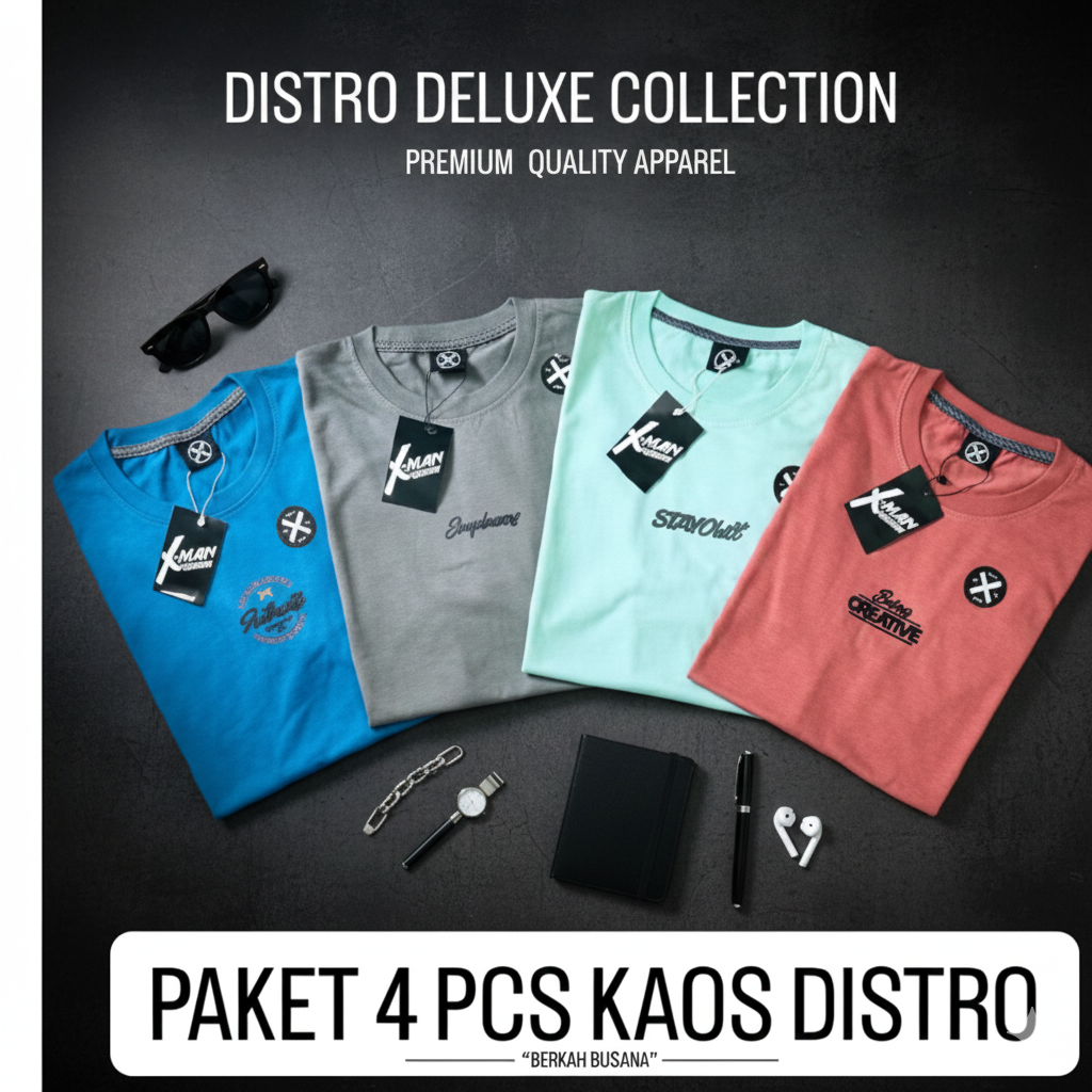 BAJU KAOS BRANDED DISTRO