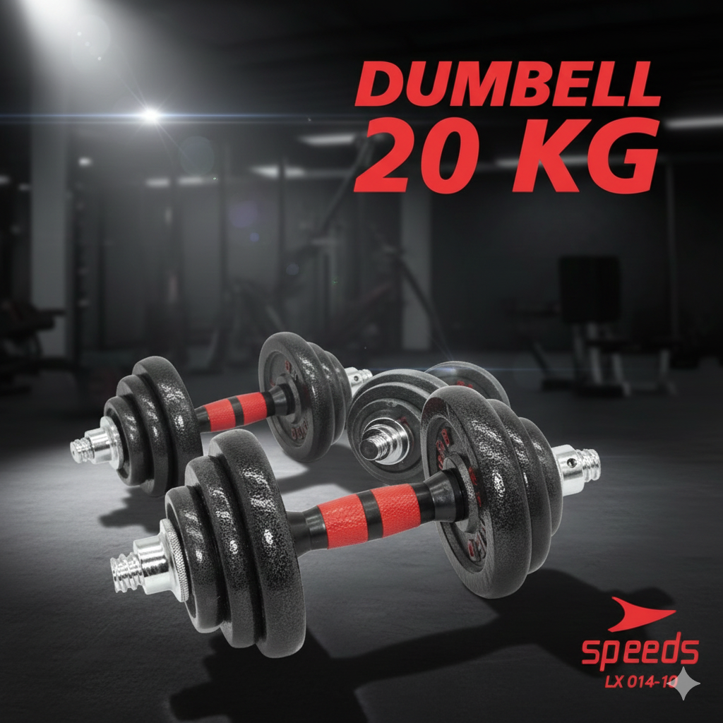 DUMBELL SET 20 KG